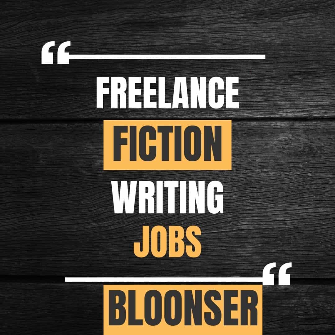 Freelance Fiction Writing Jobs