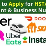 Uber driver GST-QST tax number